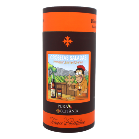 Cracks'Oc parmesan emmental 125g | Mas des agriculteurs