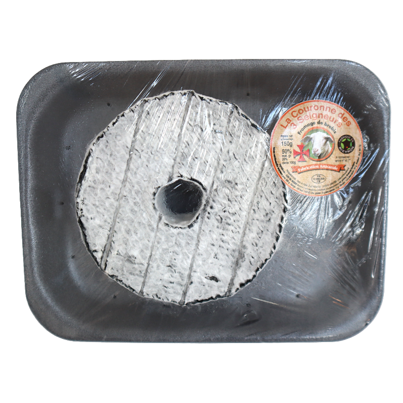 Couronne cendrée brebis 150g | Mas des agriculteurs