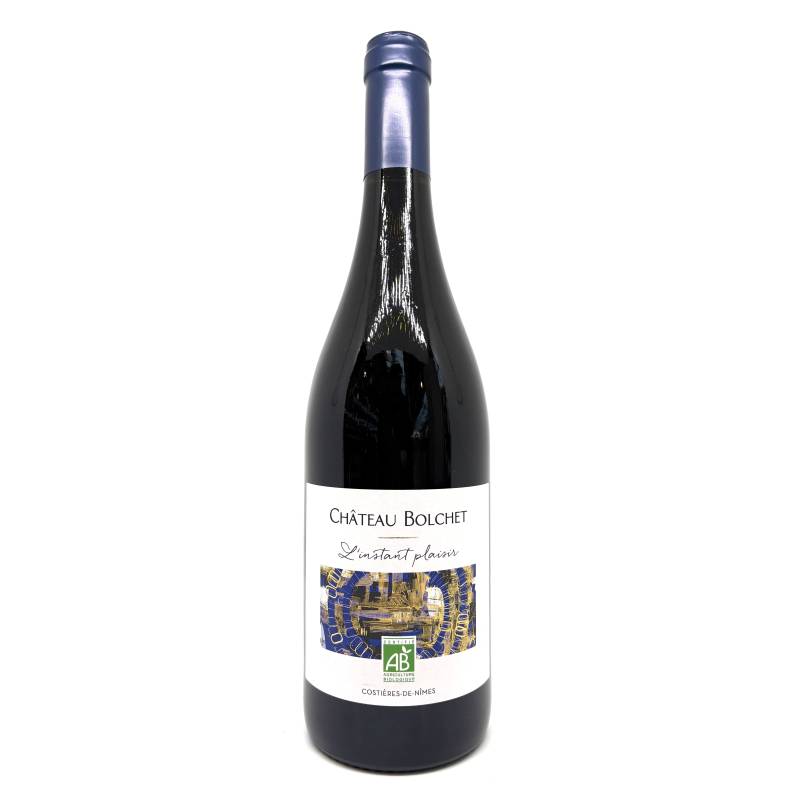 L’Instant Plaisir Rouge 75cl – Château Bolchet – AOP Costières de Nîmes | Mas des agriculteurs