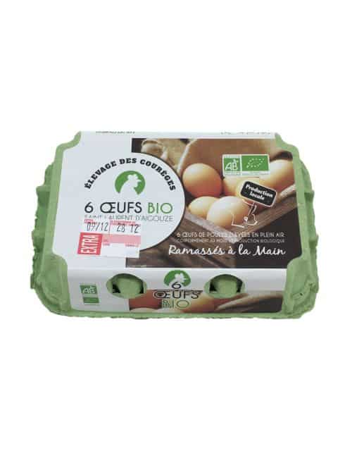 Oeufs Bio x6