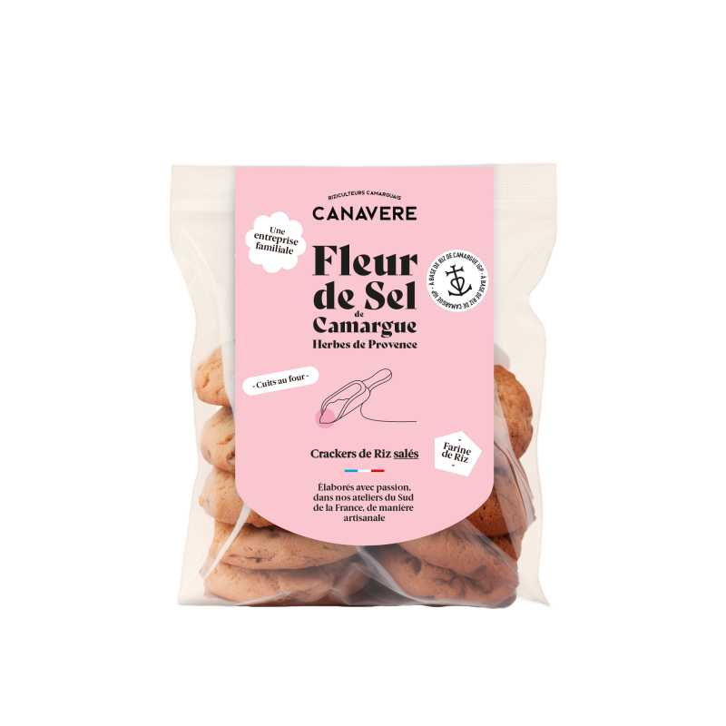 Crackers Fleur de sel 100g | Mas des agriculteurs