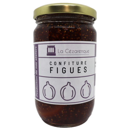 Confiture de figues 360g | Mas des agriculteurs