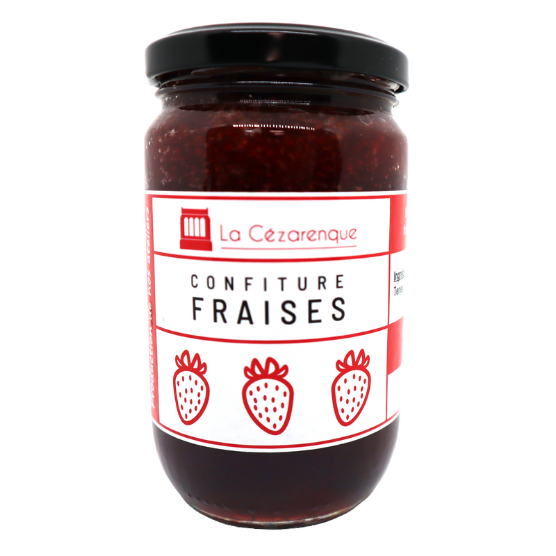 Confiture de fraises 360g | Mas des agriculteurs