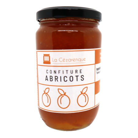 Confiture d'abricots 360g | Mas des agriculteurs