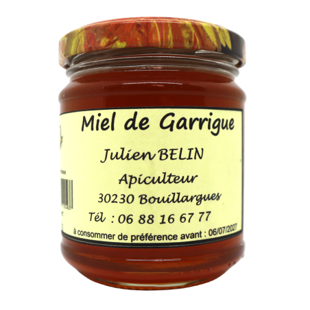 Miel de Garrigue 250g | Mas des agriculteurs