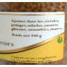 Pollen de fleurs congelé 240g | Mas des agriculteurs