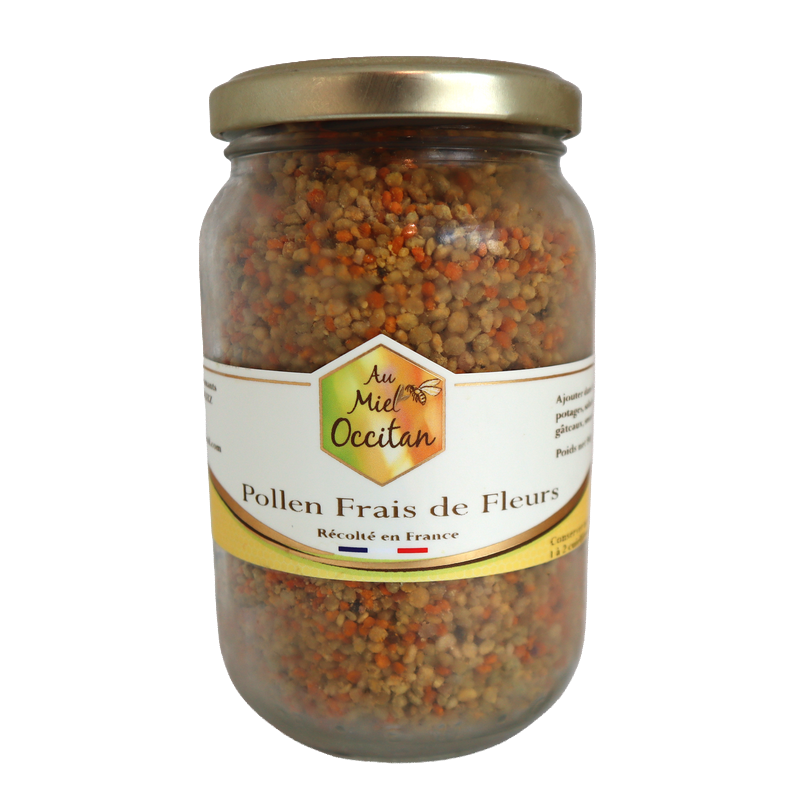 Pollen de fleurs congelé 240g | Mas des agriculteurs