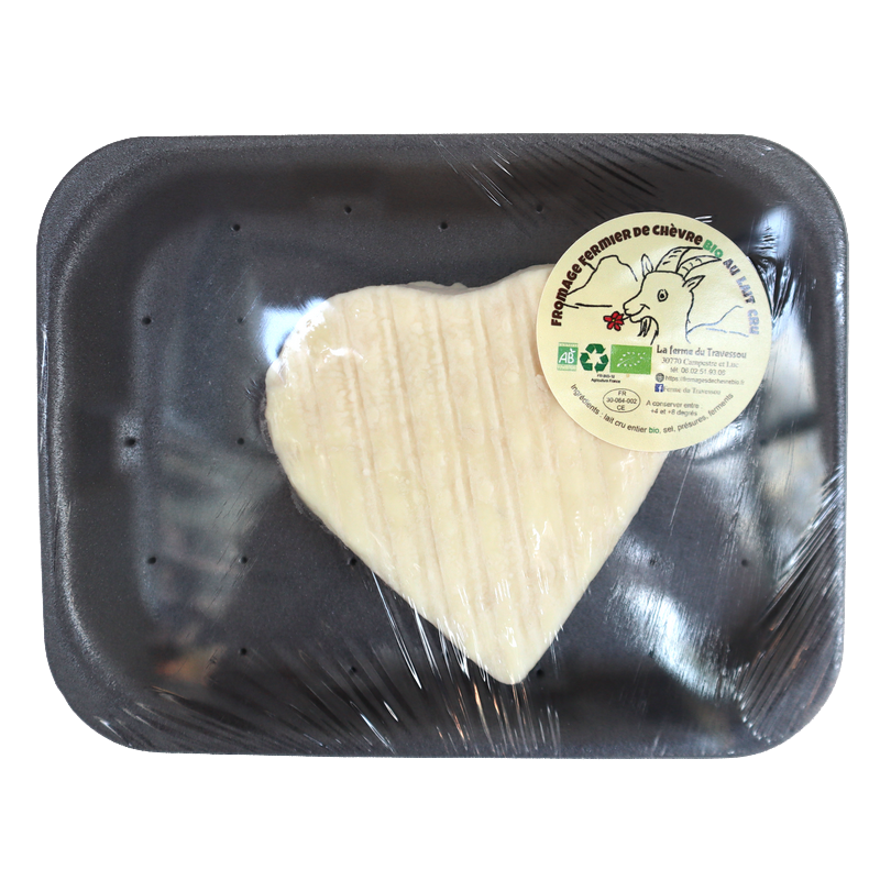 Coeur de Chèvre bio 90g | Mas des agriculteurs