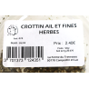 Crottin Ail et Fines Herbes bio 90g | Mas des agriculteurs