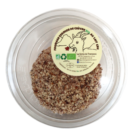 Crottin Noix bio 90g | Mas des agriculteurs