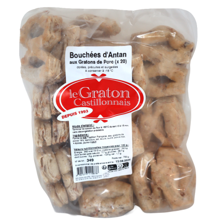 Bouchées d'Antan x 20 surgelée | Mas des agriculteurs