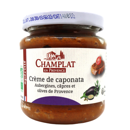 Crème de caponata 110g | Mas des agriculteurs
