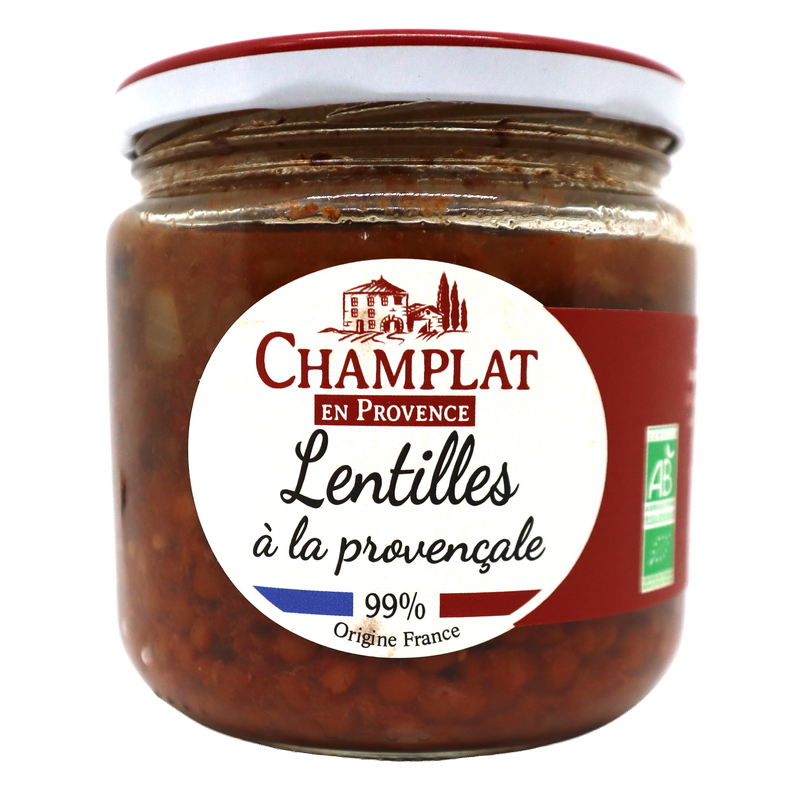Lentilles à la provençale 360g | Mas des agriculteurs