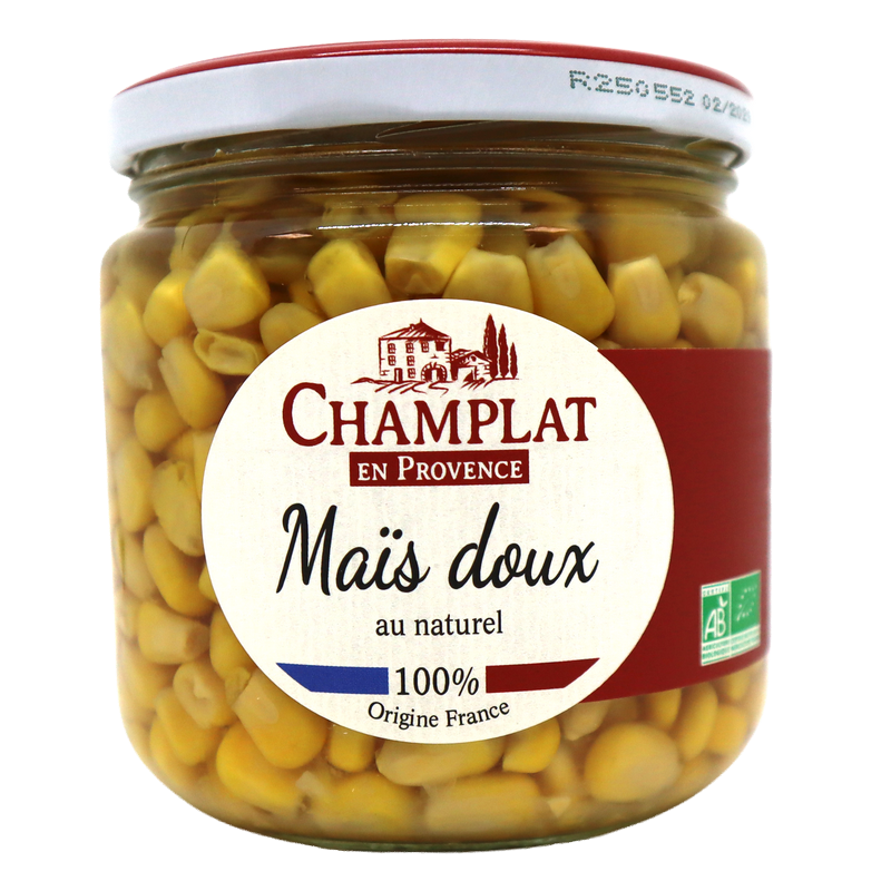 Maïs doux au naturel 240g | Mas des agriculteurs