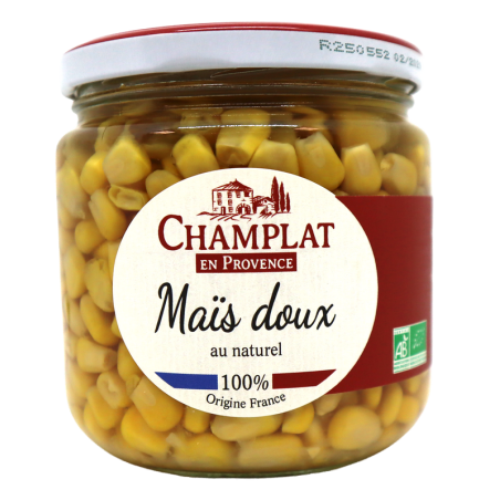 Maïs doux au naturel 240g | Mas des agriculteurs