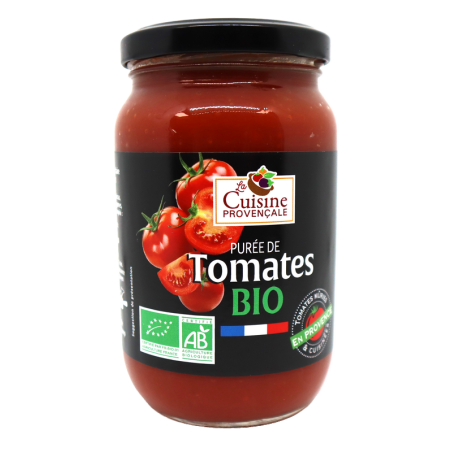 Purée de tomates Bio 340g | Mas des agriculteurs