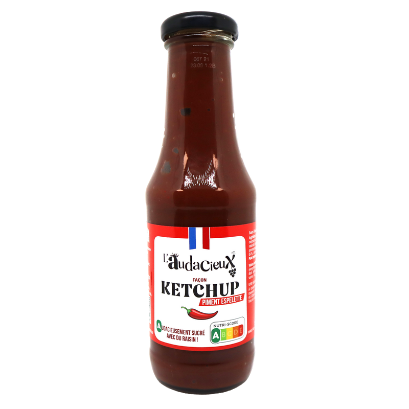 Sauce façon ketchup piment d'Espelette 340g | Mas des agriculteurs