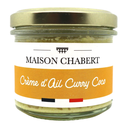 Crème d'ail curry coco 90g | Mas des agriculteurs
