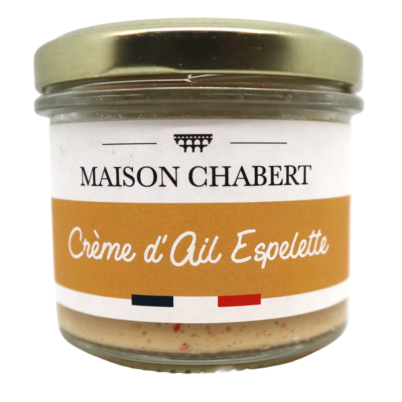 Crème d'ail Espelette 90g | Mas des agriculteurs