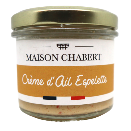 Crème d'ail Espelette 90g | Mas des agriculteurs
