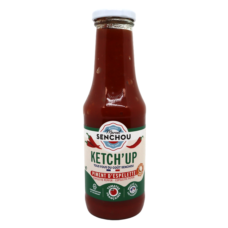 Sauce Ketchup Piment d'Espelette 360g | Mas des agriculteurs