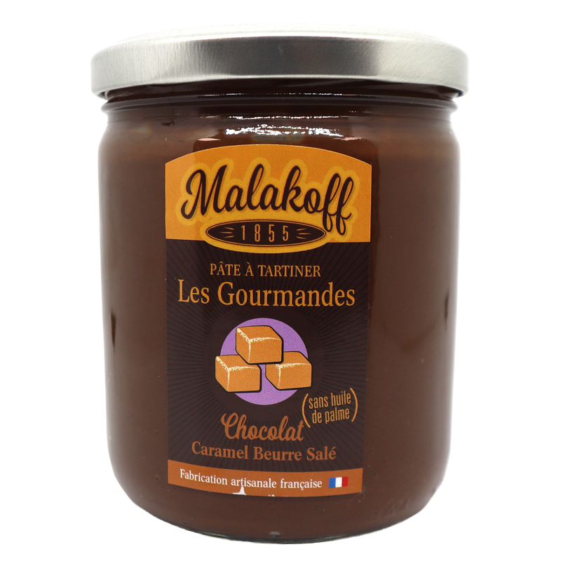 Pâte à tartiner Lait caramel au beurre salé 450g | Mas des agriculteurs