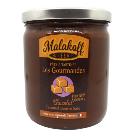 Pâte à tartiner Lait caramel au beurre salé 450g | Mas des agriculteurs