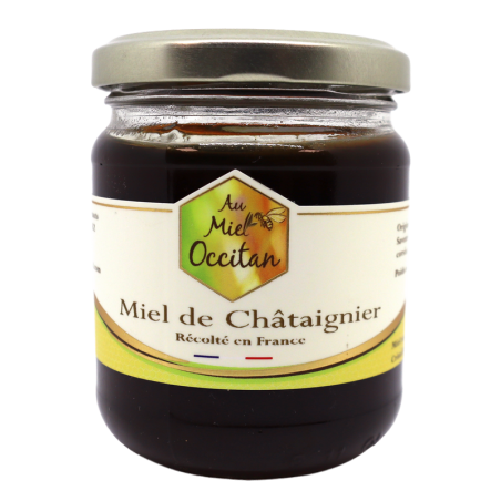 Miel de Châtaignier 250g | Mas des agriculteurs