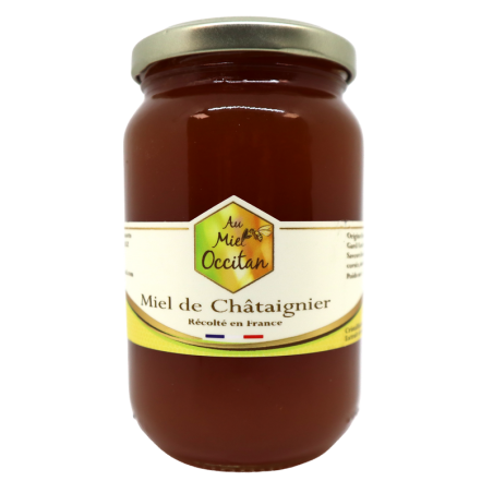 Miel de châtaignier 500g | Mas des agriculteurs