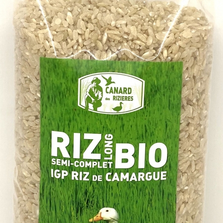 Riz blanc semi complet bio 1kg