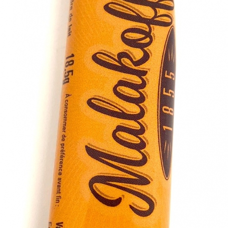 Barre chocolat au lait pétillant Malakoff 1855 sans emballage individuel -  Malakoff & Cie