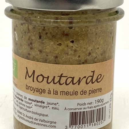 Moutarde nature 190g