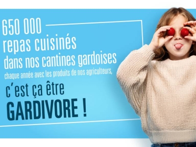 Les cantines gardoises sont GARDIVORES